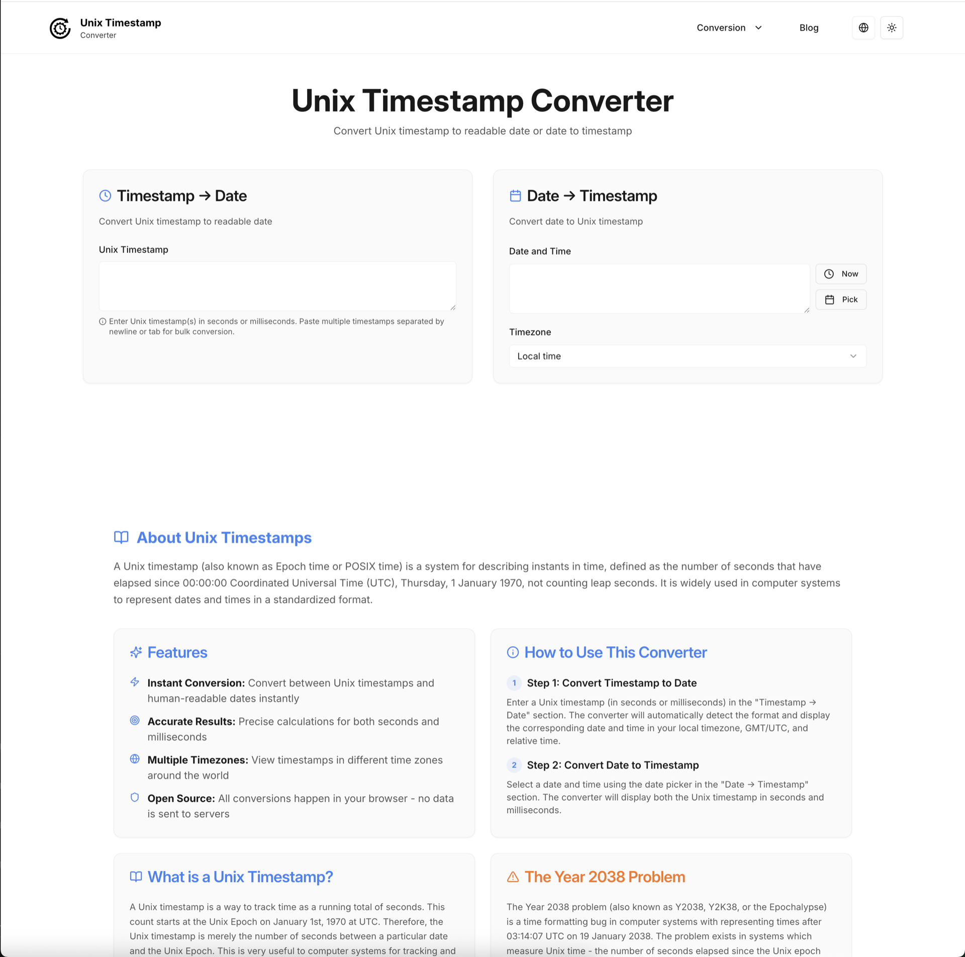 Timestamp Converter
