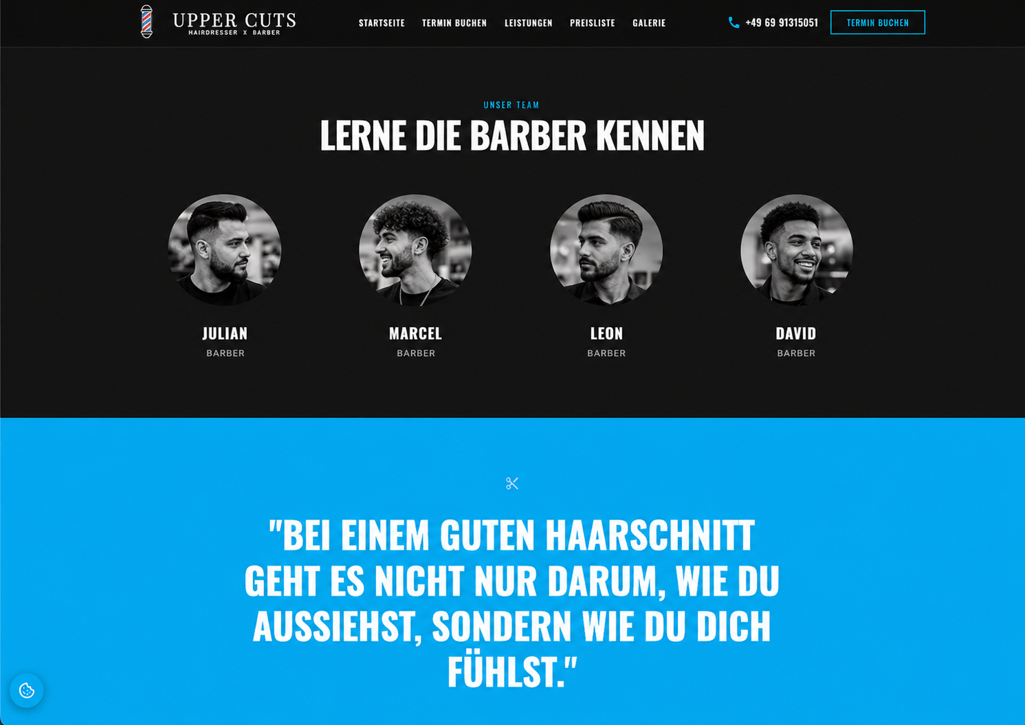 Termin- und Uhrzeitauswahl in Echtzeit